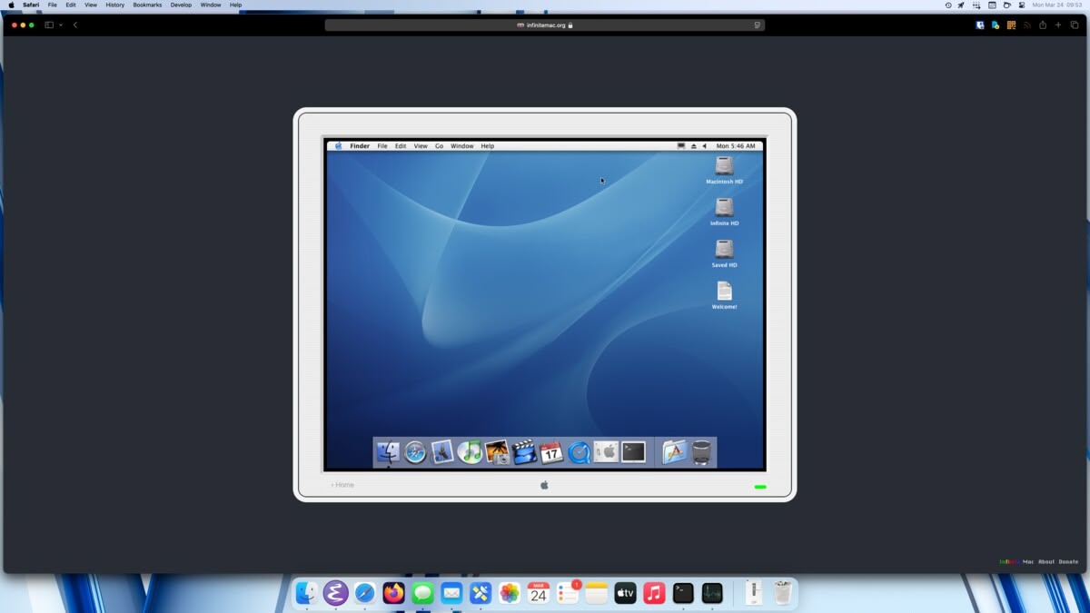 I have become mac, emulator of worlds