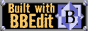 A button sayign that the site was built using BBEdit