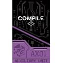 Picture of the Compile: Aux 1 listing